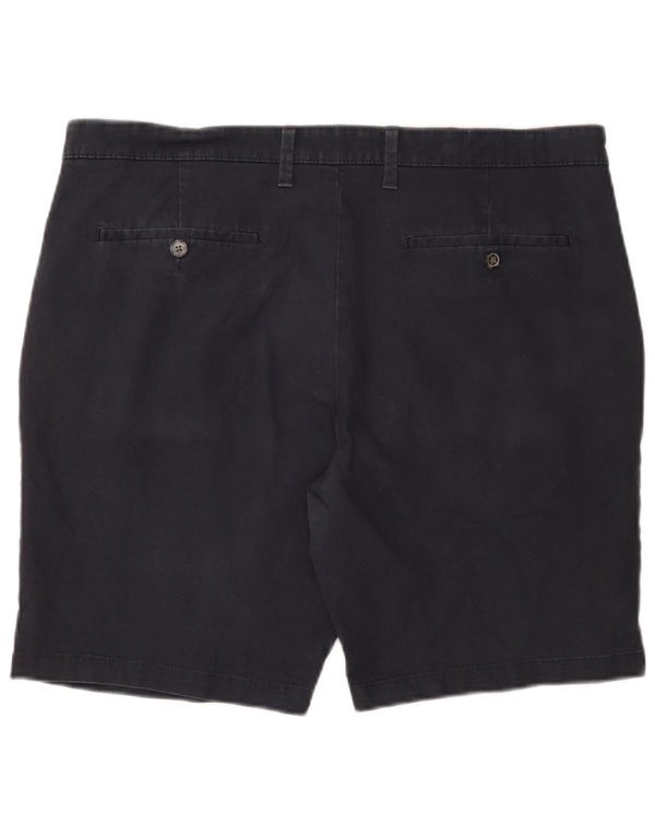 Ανδρικό σορτς Chino Marks & Spencer W38 XL Navy Blue Cotton