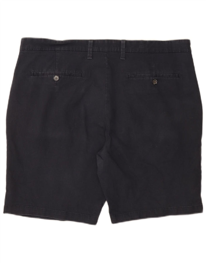 Ανδρικό σορτς Chino Marks & Spencer W38 XL Navy Blue Cotton
