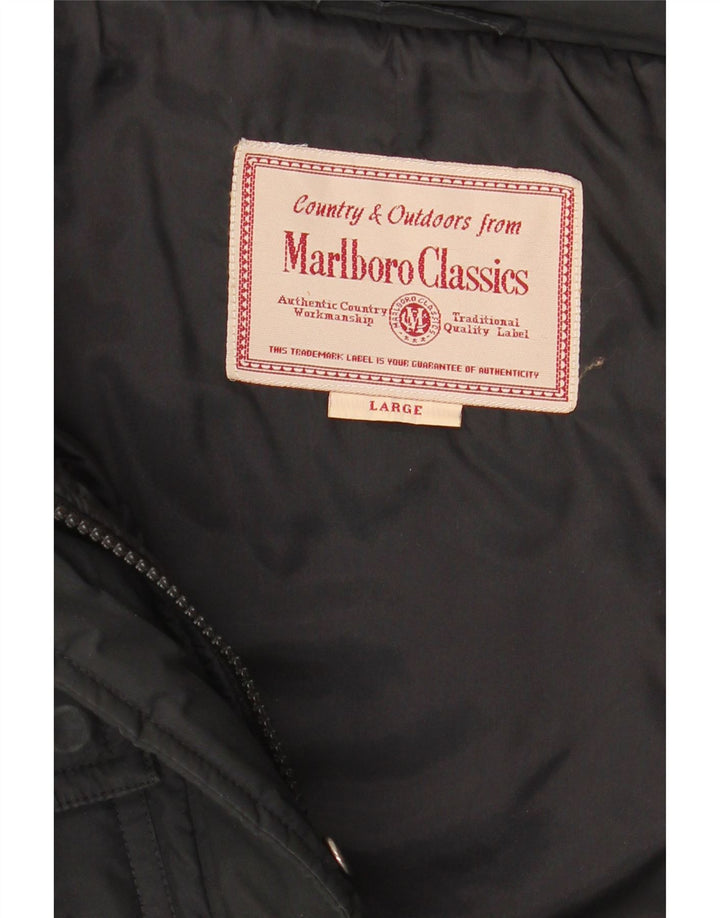 Marlboro Classics Ανδρικό μπουφάν UK 40 Large Black