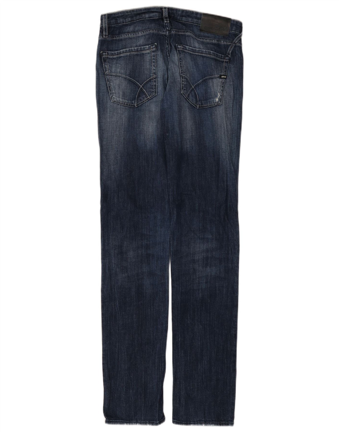 Gas Γυναικείο Slim Jeans W30 L34 Μπλε Βαμβακερό