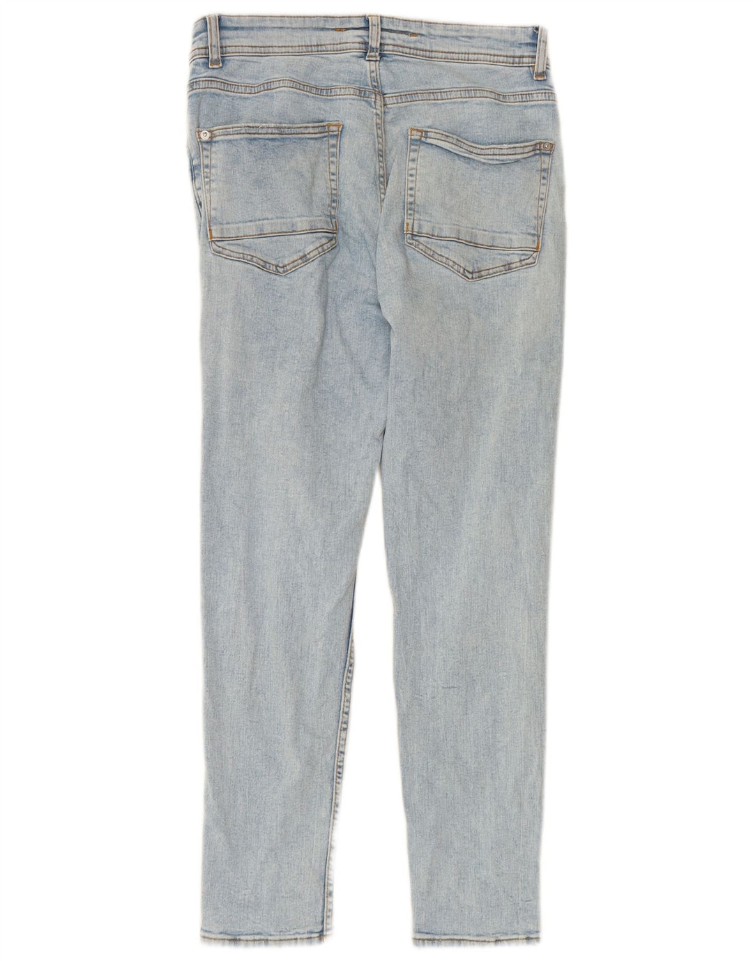 ZARA Mens Distressed Slim Jeans EU 38 Small W30 L26 Blue Cotton