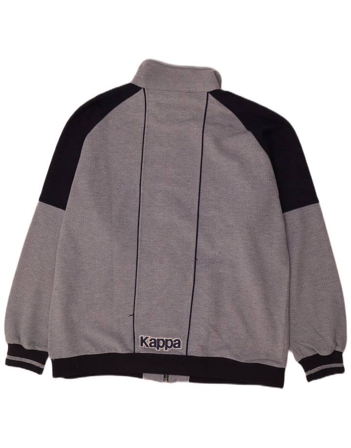 Ανδρική φόρμα γραφικής Kappa Top Jacket XL Grey Polyester