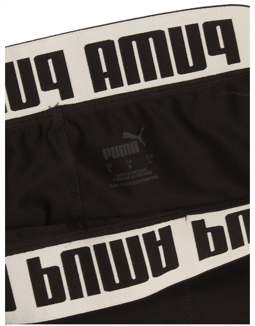 Puma Γυναικείο Γραφικό Κολάν UK 14 Large Μαύρο