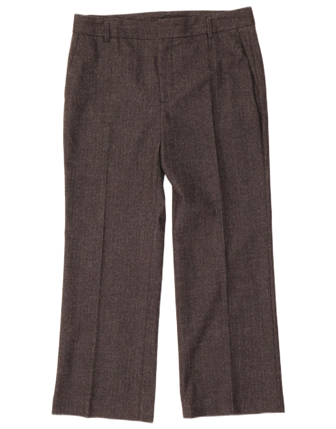 Zara Γυναικείο ίσιο παντελόνι EU 40 Medium W30 L27 Γκρι ψαροκόκαλο