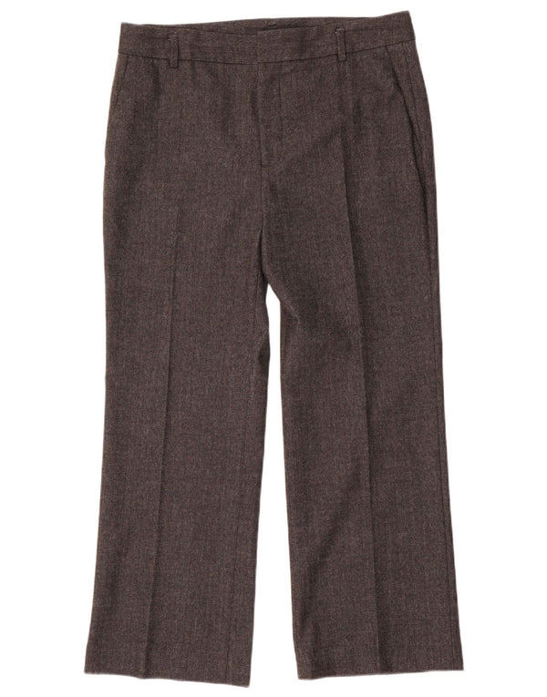 Zara Γυναικείο ίσιο παντελόνι EU 40 Medium W30 L27 Γκρι ψαροκόκαλο
