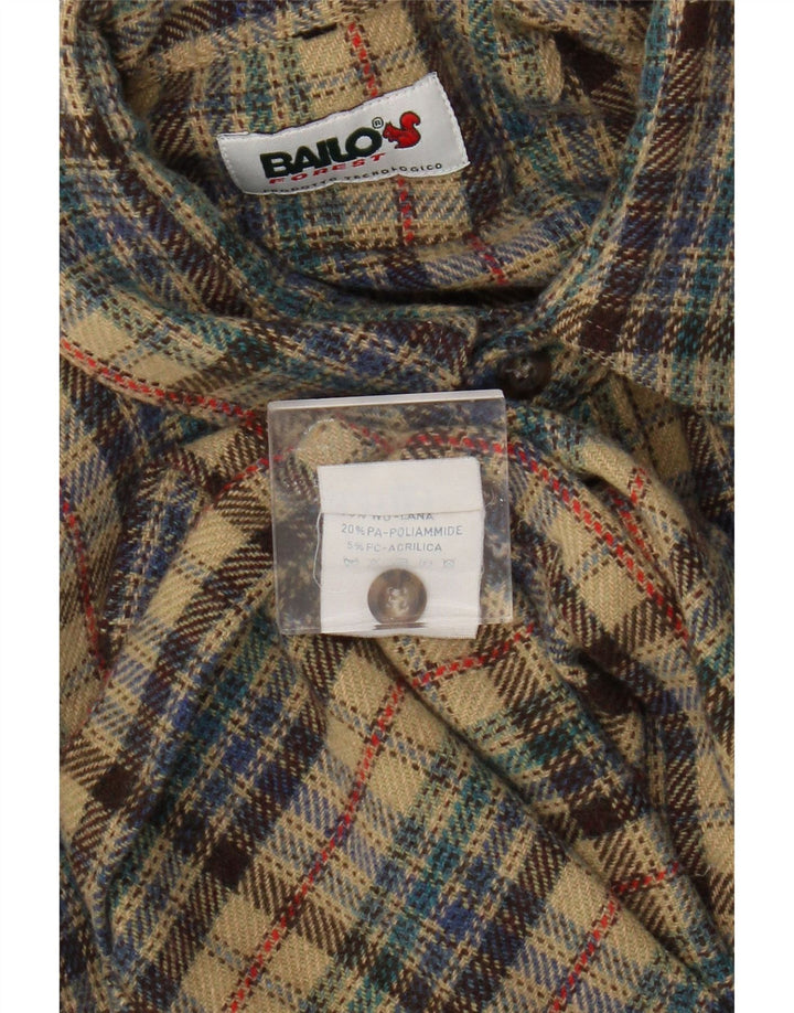 Ανδρικό πουκάμισο Bailo Μπλουζάκι μεγάλο μπεζ μαλλί