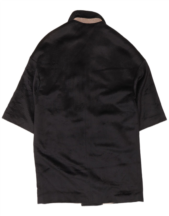 BRUNELLO CUCINELLI Γυναικείο παλτό με διπλό στήθος EU 40 Small Black Classic
