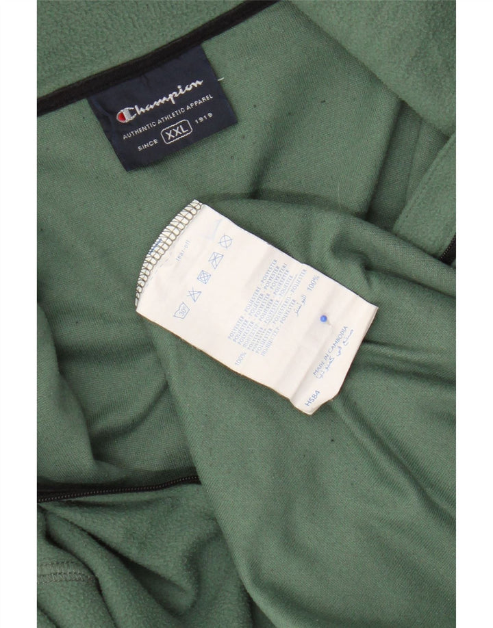 Champion Ανδρικό φερμουάρ Fleece Jumper 2XL Green Polyester