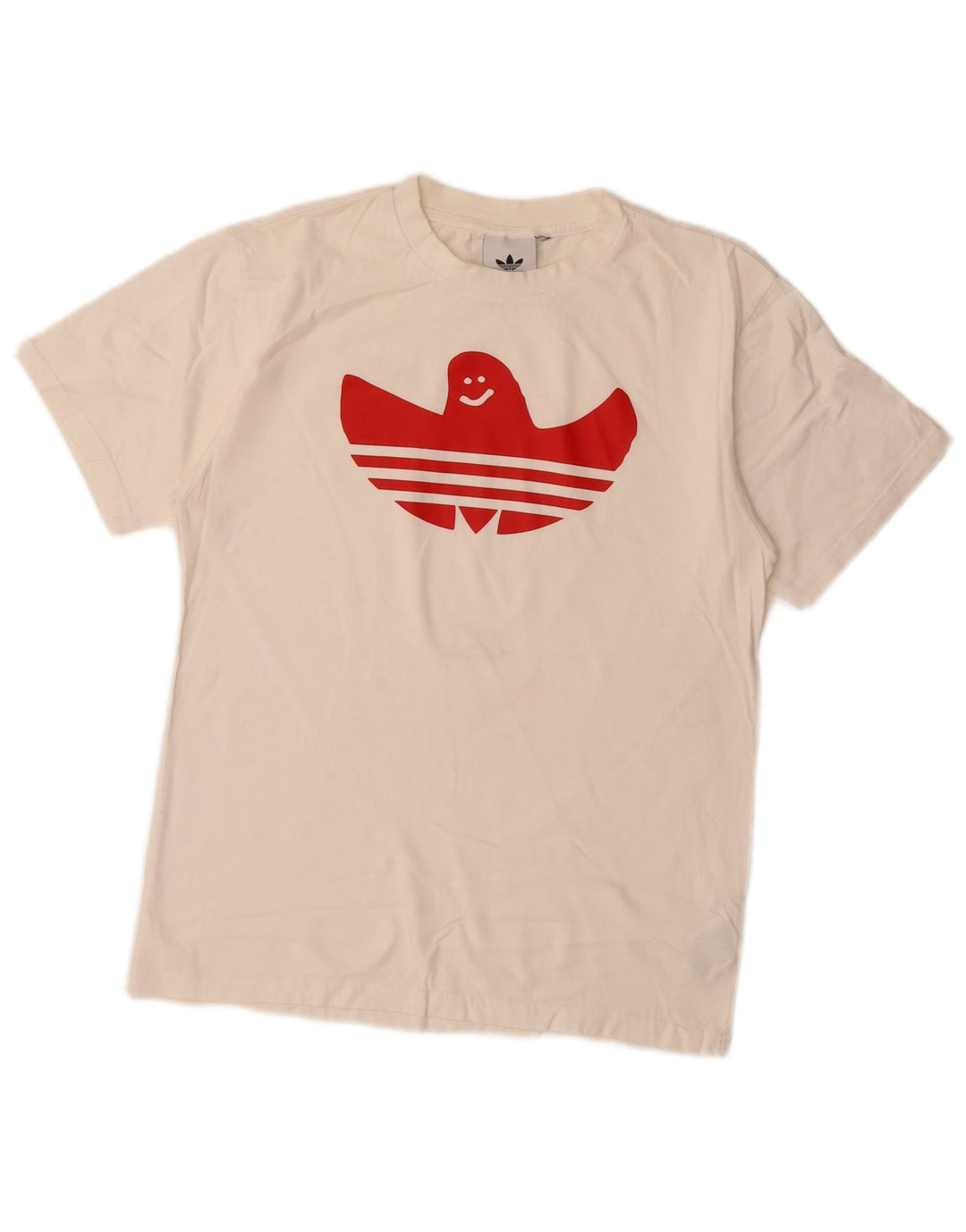 Ανδρικό γραφικό T-shirt Adidas Top Small White