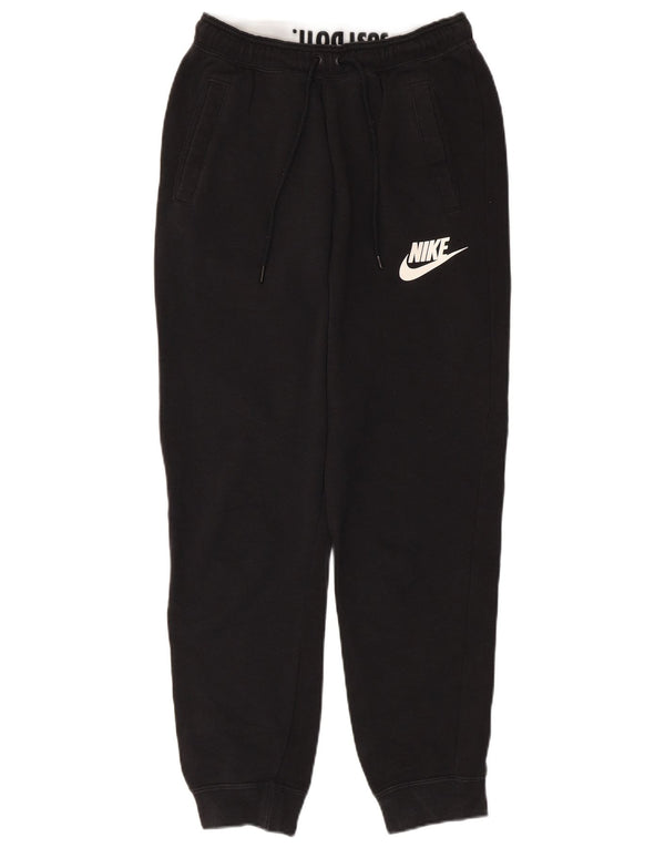 Γυναικεία αθλητική φόρμα Nike Παντελόνι Joggers UK 8 Small μαύρο βαμβακερό