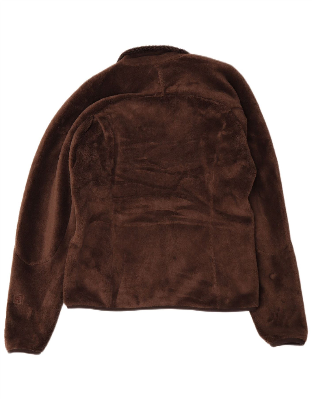 Patagonia Γυναικείο Fleece Jacket UK 16 Large Brown Πολυεστέρας
