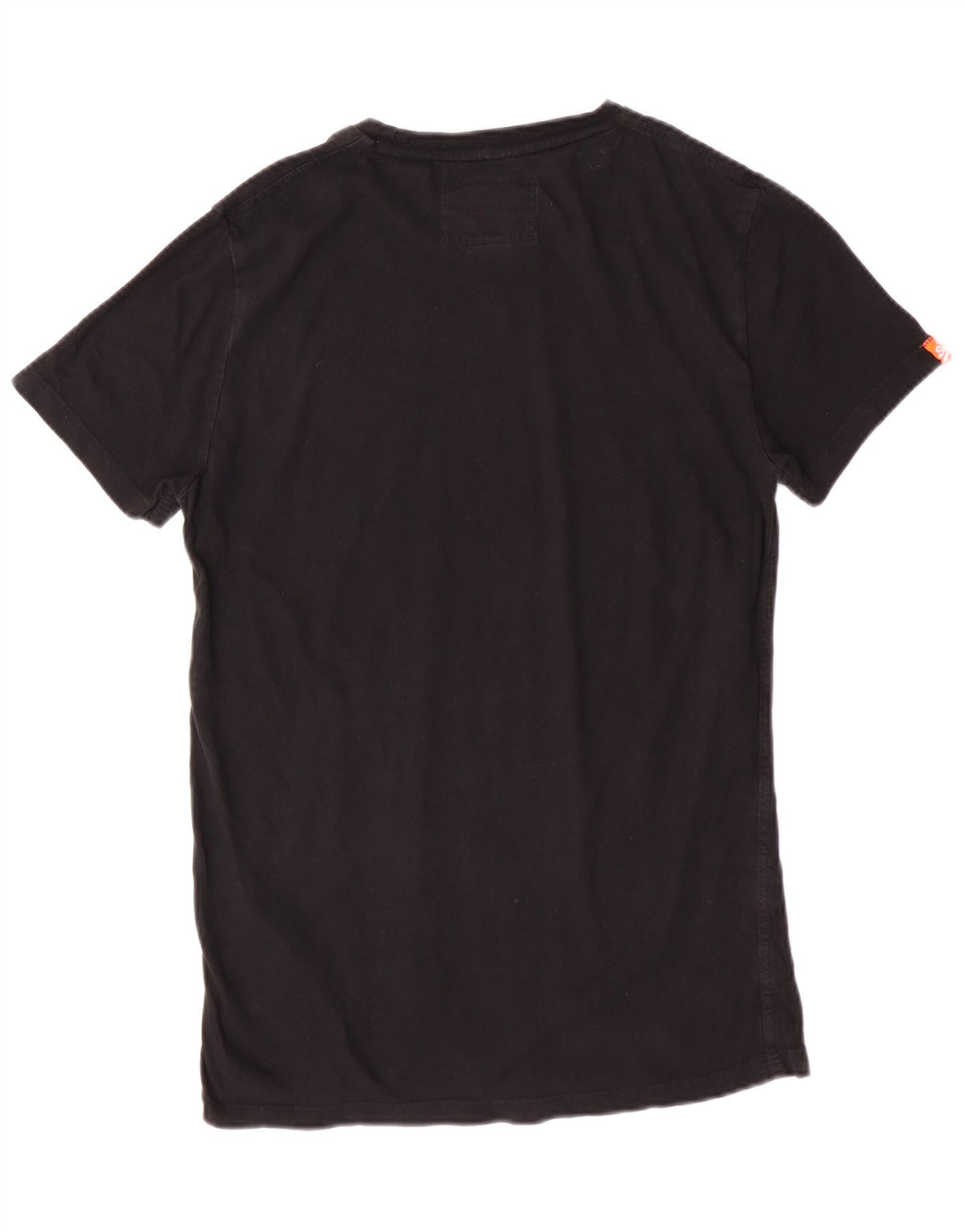 Superdry Ανδρικό T-Shirt Top Μικρό μαύρο βαμβακερό