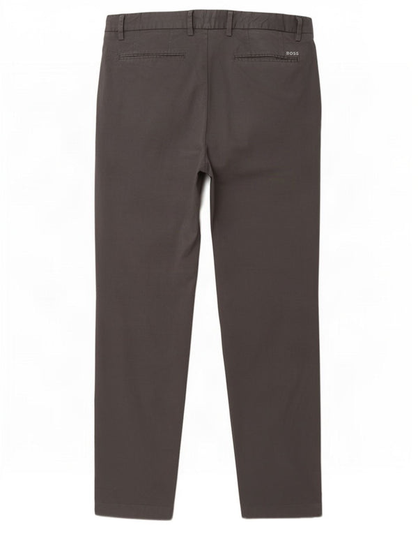 Ανδρικό παντελόνι Chino Hugo Boss Slim EU 50 Large W34 L29 Γκρι βαμβακερό