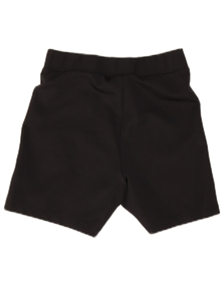 Γυναικείο γραφικό αθλητικό σορτς Adidas UK 10 Small μαύρο πολυεστέρα