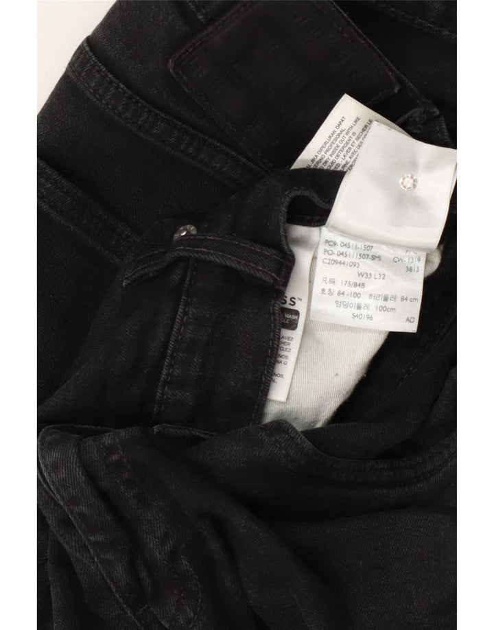 Levi's Womens 511 Slim Jeans W33 L32 Γκρι βαμβακερό