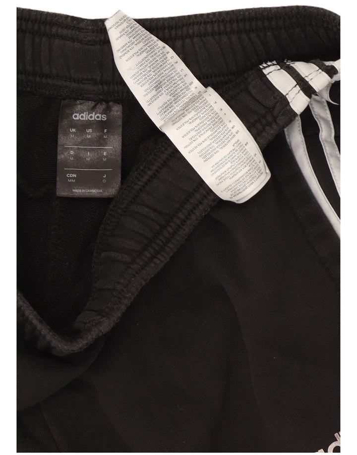 Ανδρική φόρμα Adidas Παντελόνι Joggers Μεσαίο μαύρο βαμβακερό