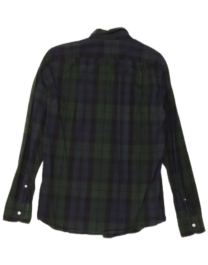 Ανδρικό πουκάμισο J. Crew Slim Small Green Check Cotton