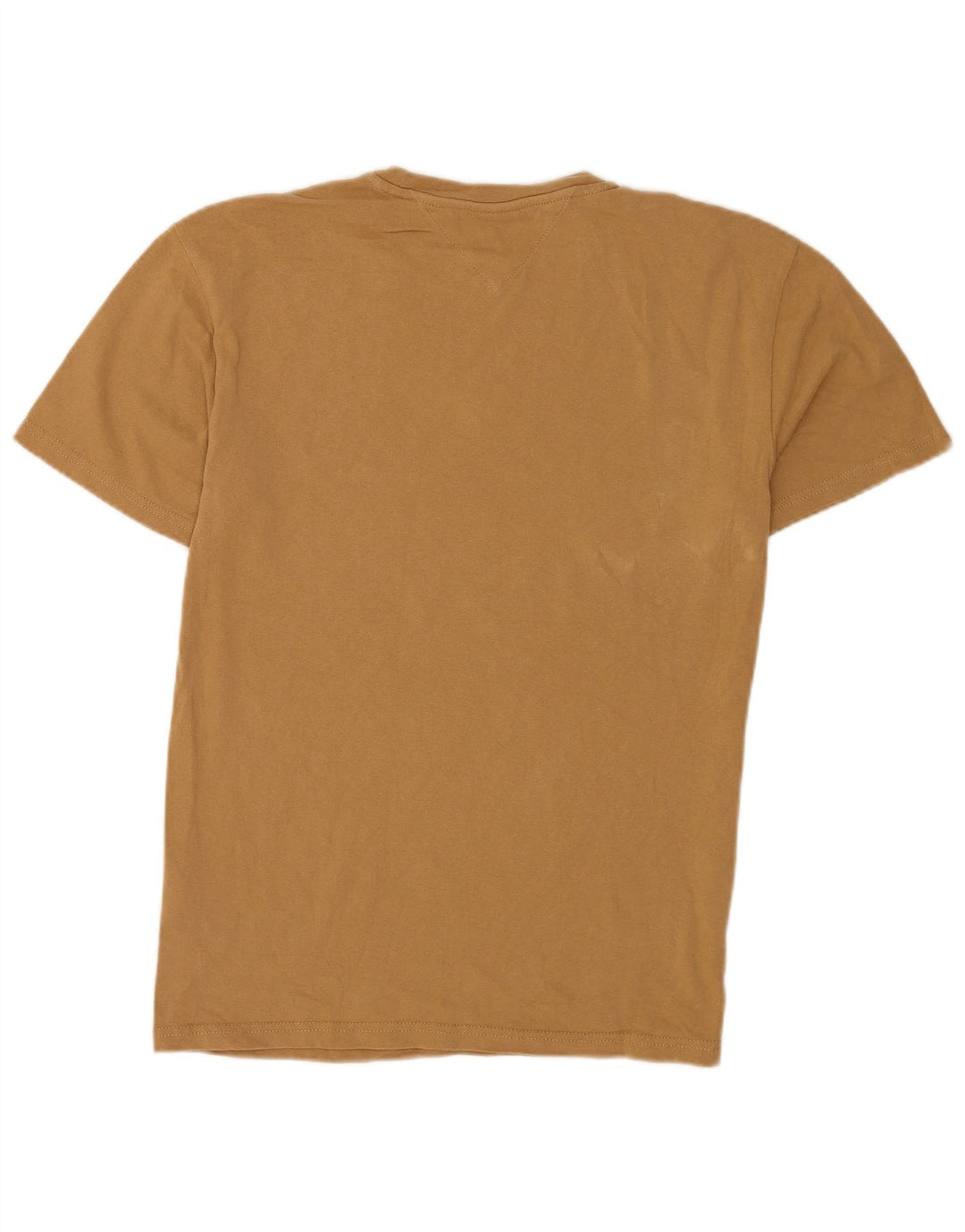 Ανδρικό T-Shirt Tommy Hilfiger Top Μικρό καφέ βαμβακερό