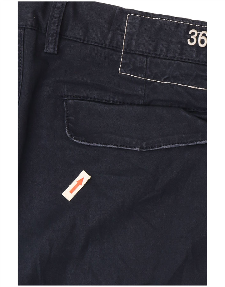 Sun68 Ανδρικό σορτς Chino W36 Μεγάλο Βαμβακερό Navy Blue