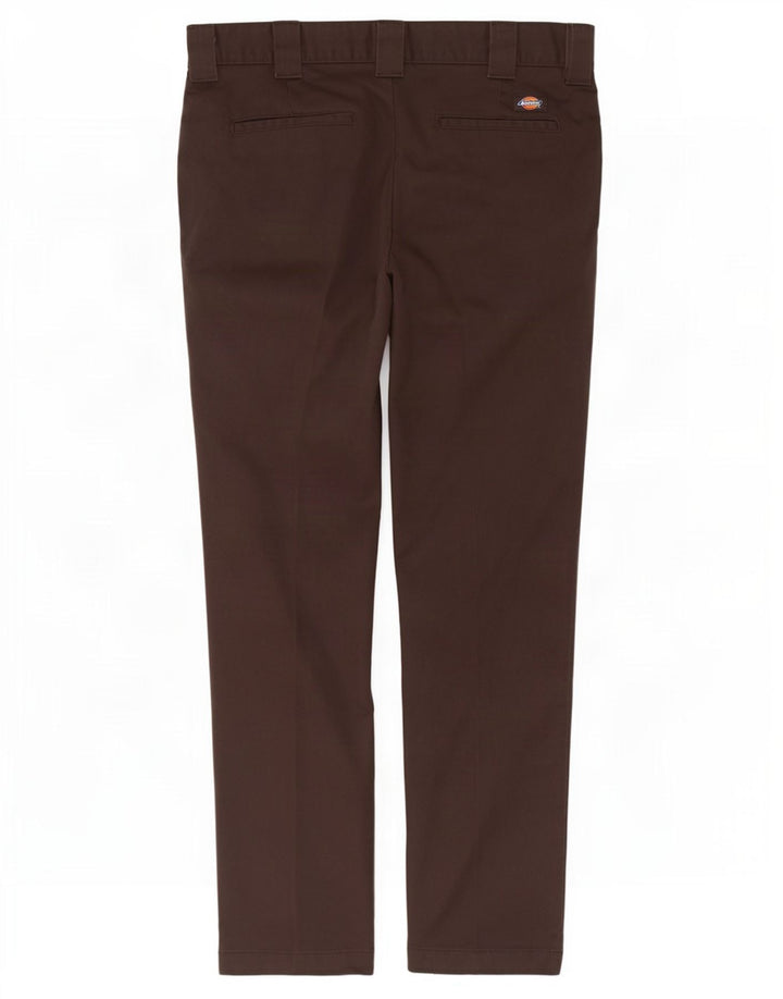 Ανδρικό παντελόνι Chino Dickies Slim Fit W30 L32 Καφέ Πολυεστέρας