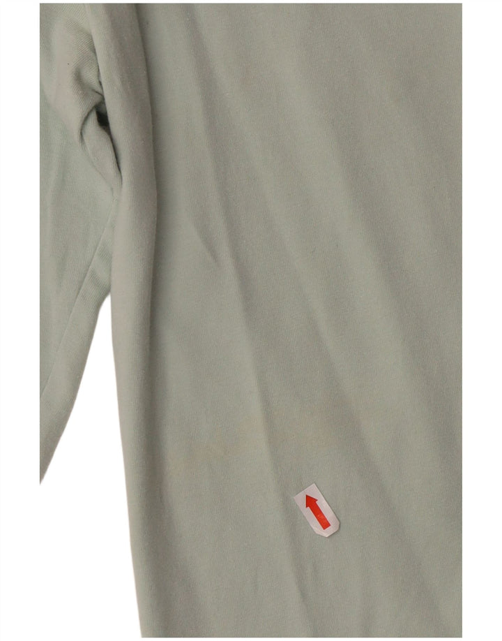 Γυναικείο τοπ ADIDAS μακρυμάνικο UK 4 XS Πράσινο