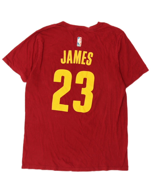 Adidas Ανδρικό γραφικό μπλουζάκι Cleveland Top μεσαίο κόκκινο βαμβακερό