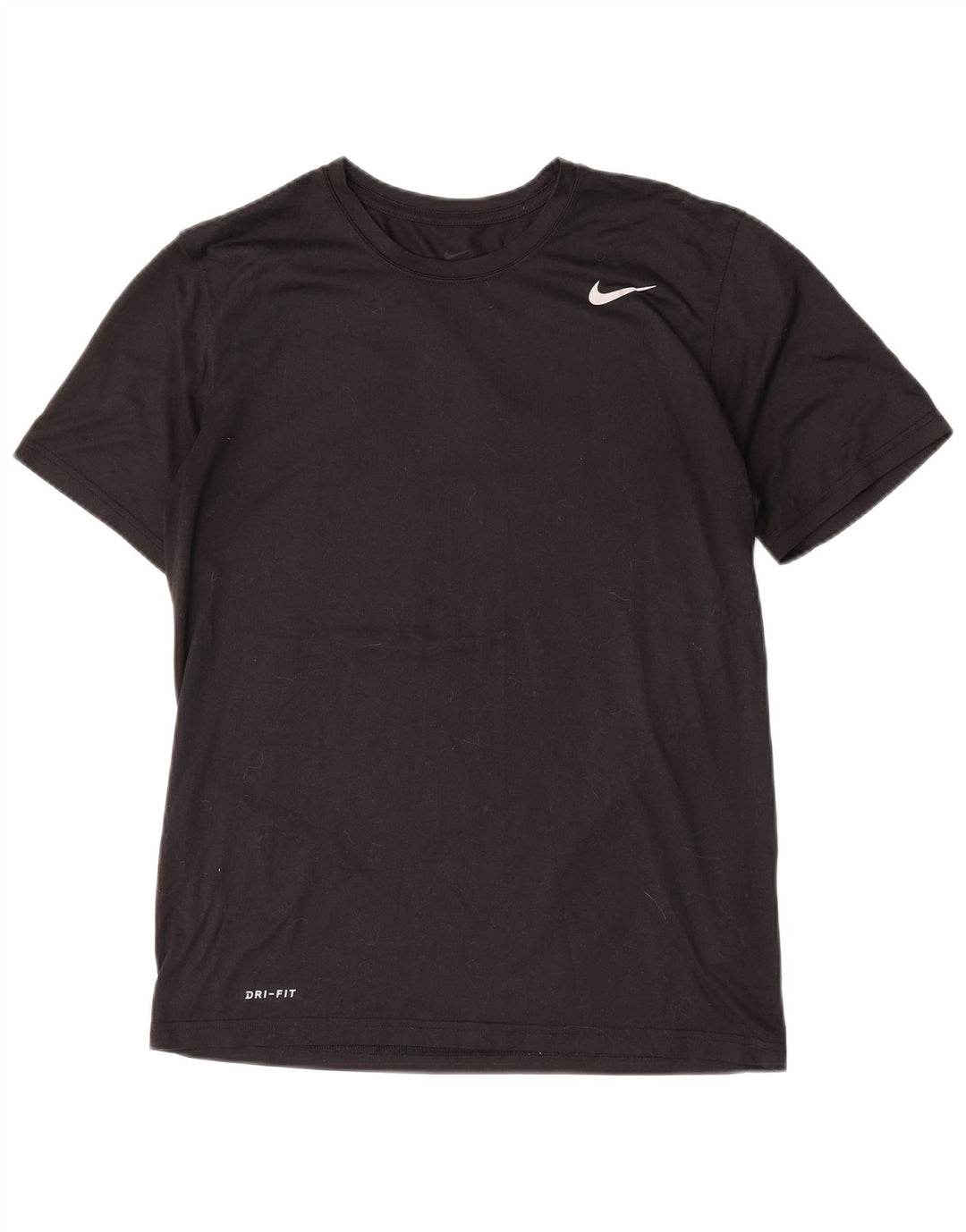 Ανδρικό T-Shirt Nike Dri Fit Top από μεσαίο μαύρο πολυεστέρα