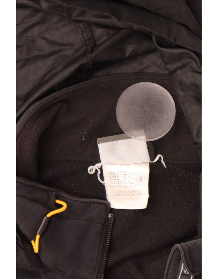 Ανδρικό τζάκετ με κουκούλα JACK WOLFSKIN UK 44/46 XL Μαύρο Πολυαμίδιο