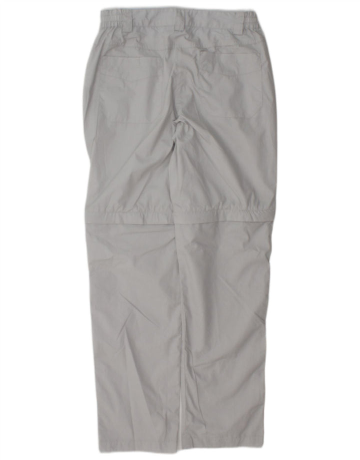 Mountain Warehouse Γυναικείο παντελόνι Chino UK 8 Small W27 L30 Grey Polyester