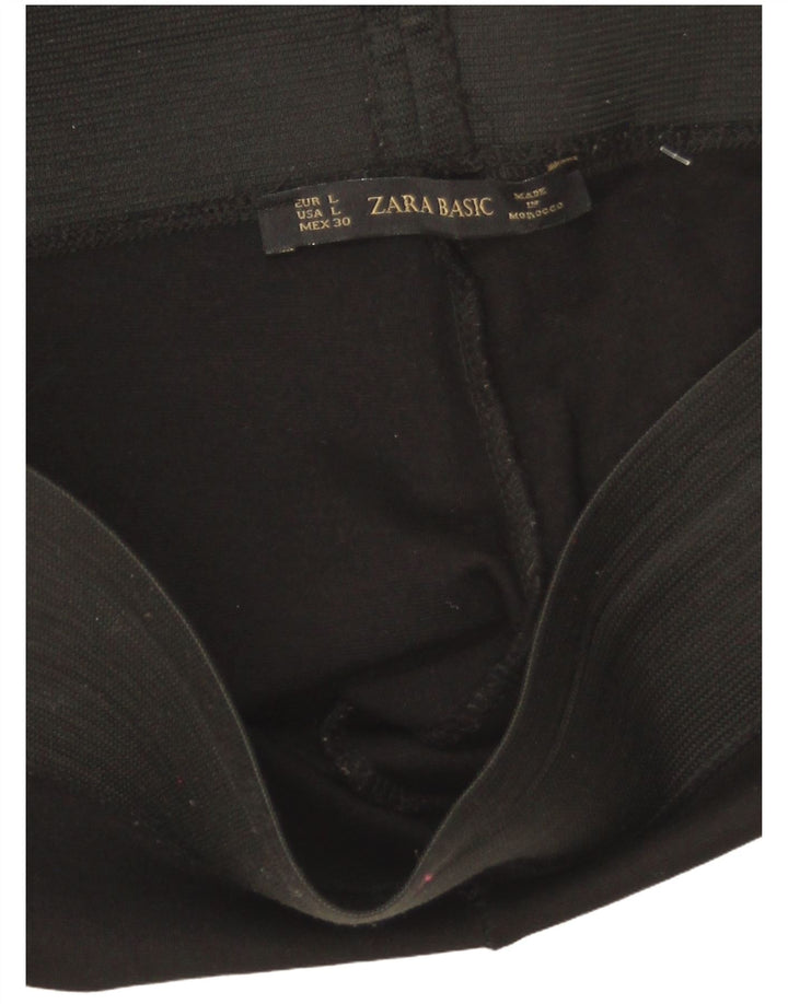 Zara Γυναικείο Κολάν UK 16 Large Μαύρο