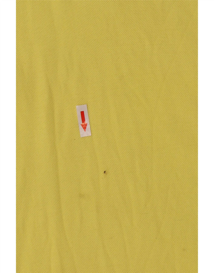 Fila Ανδρικό Πόλο Μπλουζάκι IT 48 Μεσαίο κίτρινο βαμβακερό
