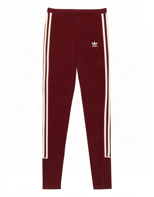 Γυναικείο κολάν Adidas UK 6 XS Βαμβακερό μπορντό