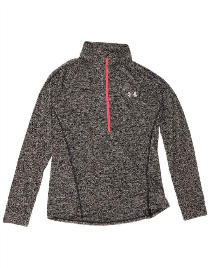 Under Armour Γυναικεία φόρμα πουλόβερ Heat Gear Top UK 12 Medium Grey