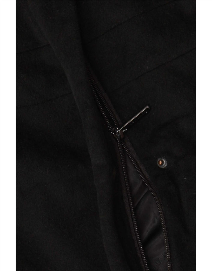 Γυναικείο παλτό Calvin Klein US 6 Medium Black Angora