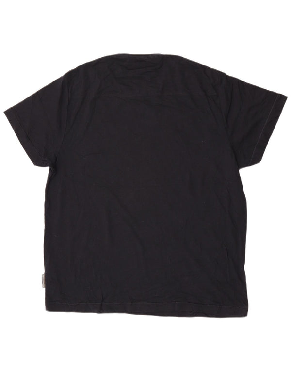 Ανδρικό T-Shirt French Connection Top 2XL Μαύρο βαμβακερό