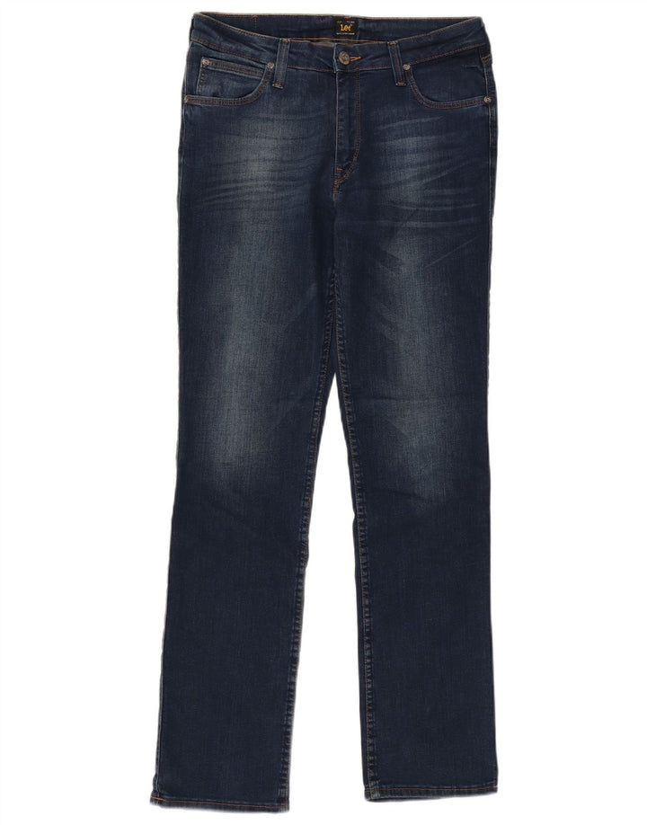 LEE Γυναικείο Τζιν Marion Straight W30 L31 Μπλε βαμβακερό