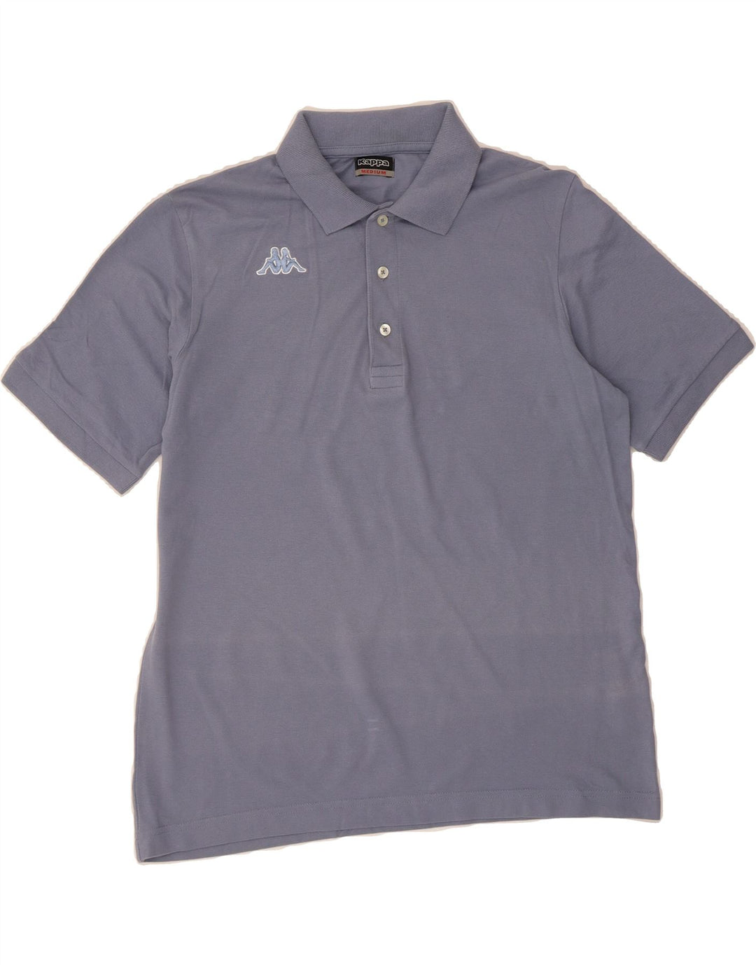 KAPPA Mens Polo Shirt Medium Blue Cotton Vintage Kappa and Second-Hand Kappa from Messina Hembry 