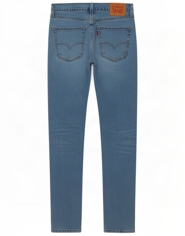 Levi's Mens 512 Slim Fit Tapered Jeans W30 L34 Blue Cotton