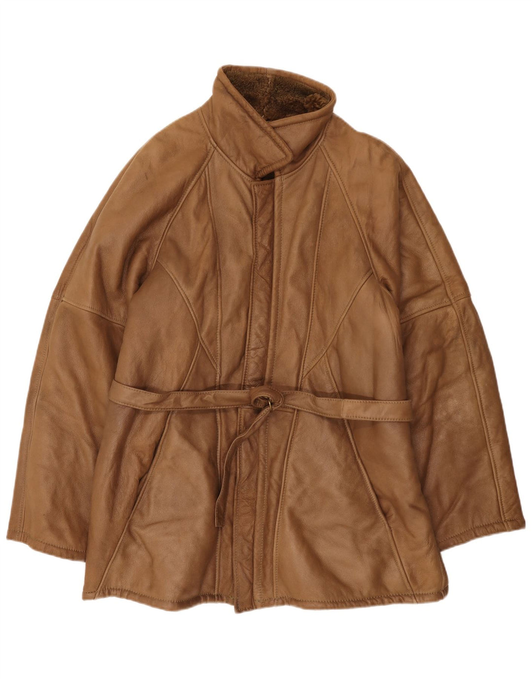 Vintage Ανδρικό Πανωφόρι Shearling UK 38 Μεσαίο Καφέ