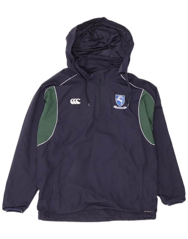 Canterbury Ανδρικό μπουφάν με κουκούλα αντιανεμικό UK 40 Large Navy Blue Colourblock