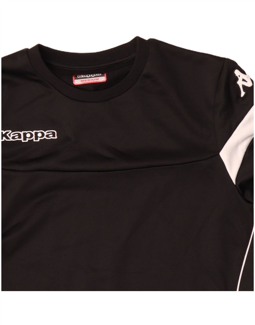 Ανδρικό γραφικό φούτερ Kappa Jumper Medium Black Colorblock Polyester