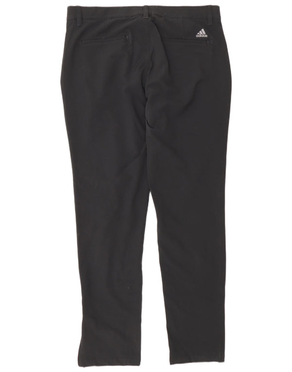 Ανδρικό παντελόνι Chino Adidas Slim W34 L32 Μαύρο πολυεστέρα