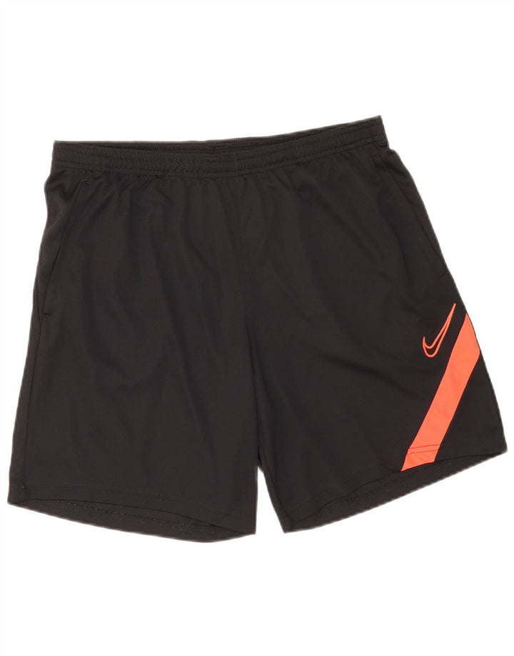 Ανδρικό αθλητικό σορτς Nike Dri Fit με μεγάλο μαύρο χρώμα από πολυεστέρα