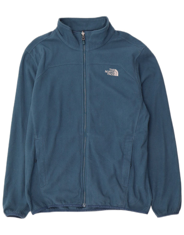 The North Face Mens Fleece Jacket UK 40 Large Blue