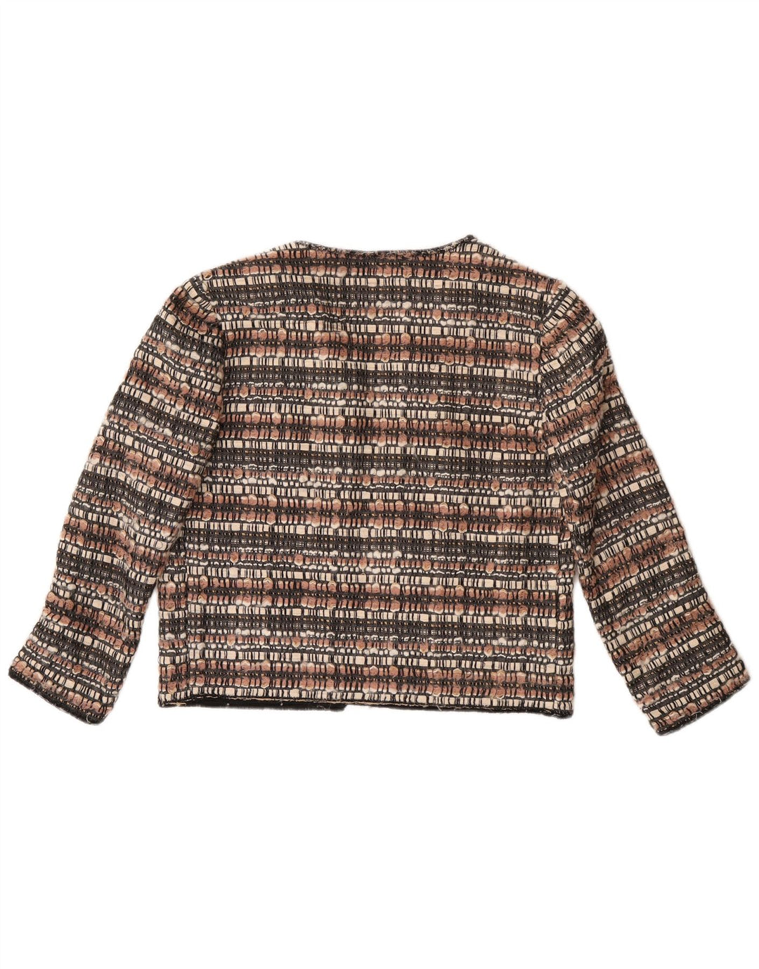 Pinko Γυναικείο μπουφάν Bolero με 3/4 μανίκια UK 10 Μικρό πολύχρωμο βαμβακερό