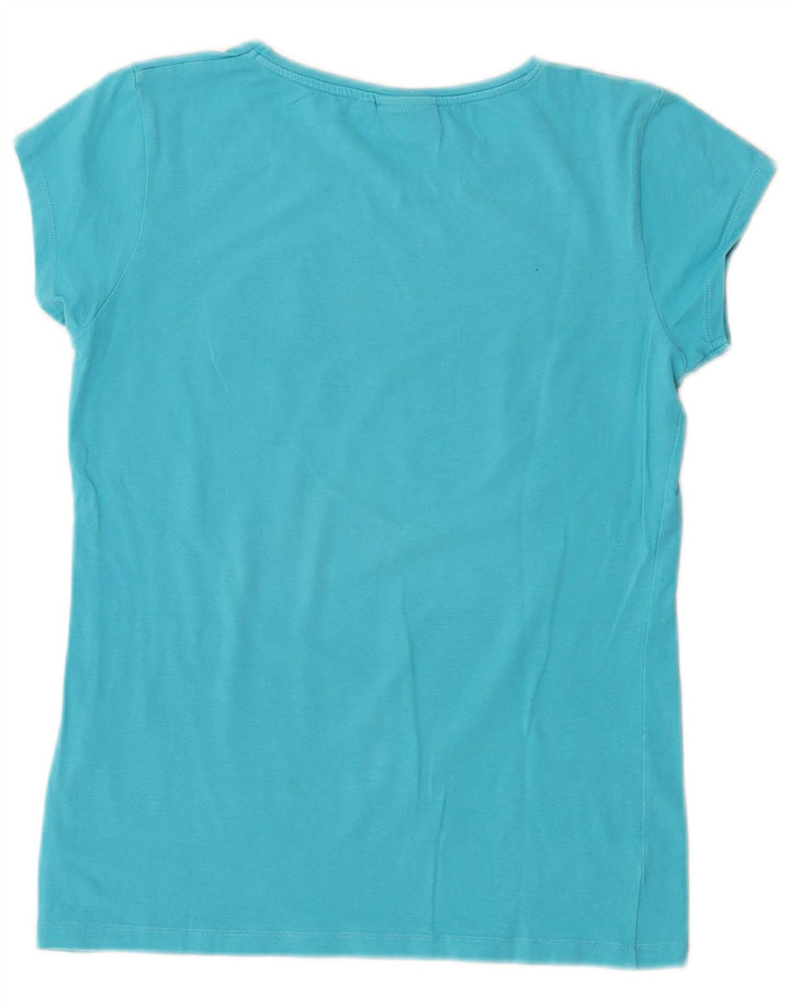 Γυναικείο γραφικό μπλουζάκι Heritage ELLESSE Top 10 Μικρό Μπλε Βαμβάκι