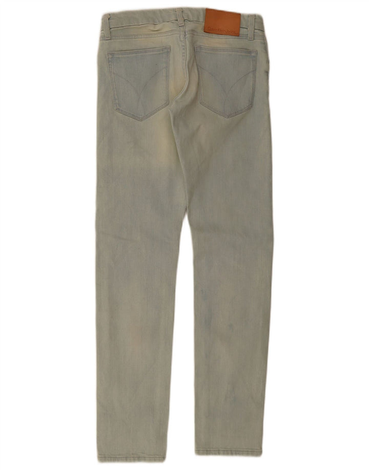 Calvin Klein Γυναικείο Slim Jeans W25 L32 Μπλε βαμβακερό