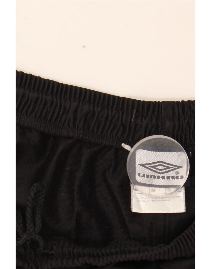 Ανδρική αθλητική φόρμα UMBRO Παντελόνι Μαύρο μεγάλο