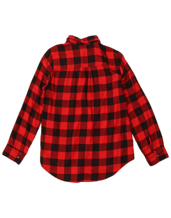 Γυναικείο μπλουζάκι HOLLISTER Boyfriend Fit Flannel UK 14 Medium Red Gingham