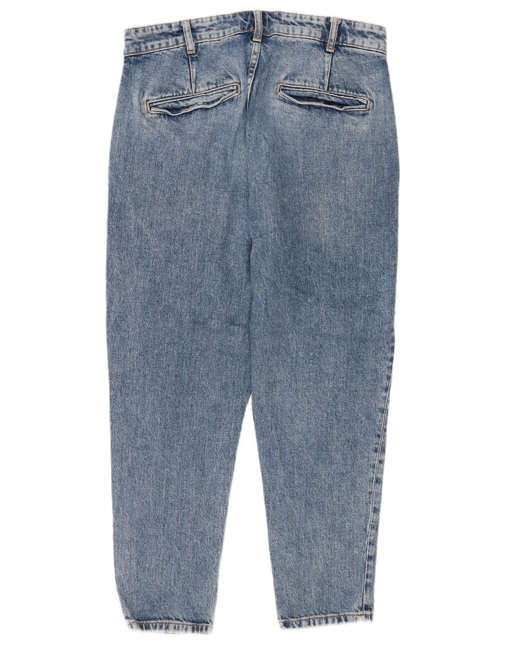 Zara Ανδρικό Cropped Tapered Jeans EU 40 Medium W31 L25 Blue